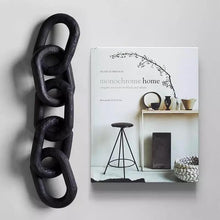 Load image into Gallery viewer, Black Wooden Chain 5-Link
