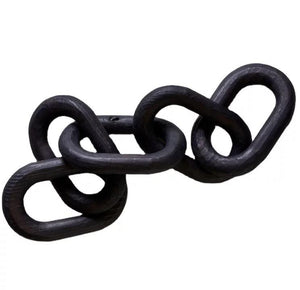 Black Wooden Chain 5-Link