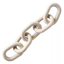 Load image into Gallery viewer, White Wooden Chain 5-Link
