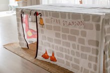 Load image into Gallery viewer, Fire Truck &amp; Station Table Tent
