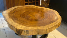 Load image into Gallery viewer, Coffee Table, wood large 95cm diameter, 9 cm thick uniquely designed by nature Table 16
