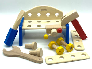 Toddlers Wooden tool bench.