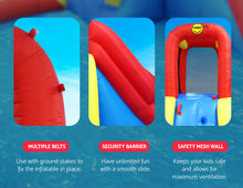 Load image into Gallery viewer, Happy Hop Water Park Inflatable Water Slide Jumping Castle Splash Toy Outdoor
