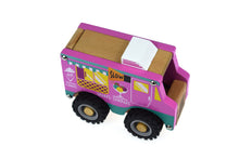 Load image into Gallery viewer, Kids wooden colourful Ice Cream Truck Age: 18 M+.
