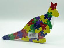 Load image into Gallery viewer, Wooden animal puzzle -Kangaroo
