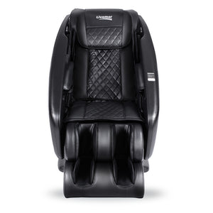 Livemor 3D Electric Massage Chair Shiatsu Kneading Massager Zero Gravity Large Black.