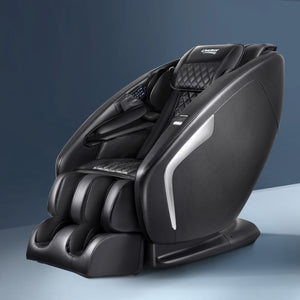 Livemor 3D Electric Massage Chair Shiatsu Kneading Massager Zero Gravity Large Black.