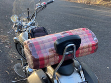 Load image into Gallery viewer, Thai kapok cushion Day bed Roll Up Mattress Foldout Mat for camping or motorbike trips in comfort Natural Kapok Filled Red Blue Green dark red options

