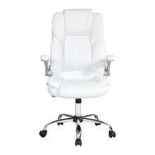 Load image into Gallery viewer, Artiss Kea Executive Office Chair Leather White
