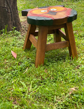 Load image into Gallery viewer, Kids Chair Wooden Stool Animal OWL Theme Children’s Chair and Toddlers Stepping Stool.
