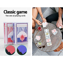 Load image into Gallery viewer, Poker Chip Set 300PC Chips TEXAS HOLD'EM Casino Gambling Dice Cards
