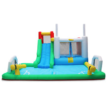 Load image into Gallery viewer, Olympic Sports Inflatable Play Centre Slide &amp; Splash Inflatable children&#39;s outdoor party fun
