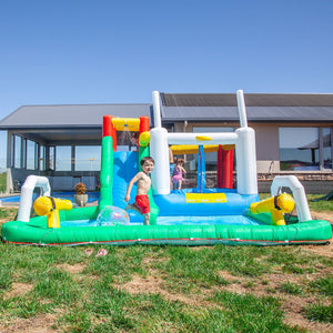 Olympic Sports Inflatable Play Centre Slide & Splash Inflatable children's outdoor party fun