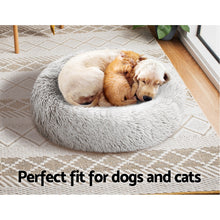 Load image into Gallery viewer, Pet bed Dog Cat Calming Pet bed Small 60cm White Sleeping Comfy Cave Washable
