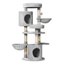 Load image into Gallery viewer, i.Pet Cat Tree Tower Scratching Post Scratcher Wood Condo House Toys Bed 123cm-0
