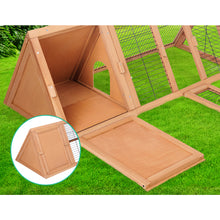 Load image into Gallery viewer, Rabbit Hutch Wooden Chicken Coop Pet Hutch 119cm x 51cm x 44cm
