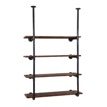 Load image into Gallery viewer, Artiss Wall Display Shelves Industrial Bookshelf DIY Pipe Shelf Rustic Brackets
