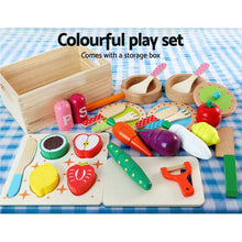 Load image into Gallery viewer, Kids Wooden Kitchen Pretend Play Sets Food Cooking Toys Children Pink
