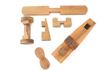 Load image into Gallery viewer, plane brainteaser Puzzle - 3D Interlocking wooden puzzle
