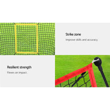 Load image into Gallery viewer, Everfit Portable Baseball Training Net Stand Softball Practice Sports Tennis
