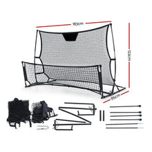 Load image into Gallery viewer, Everfit Portable Soccer Rebounder Net Volley Training Football Goal Pass Trainer
