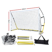 Load image into Gallery viewer, Everfit Portable Soccer Football Goal Net Kids Outdoor Training Sports 3.6M XL
