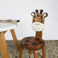 Load image into Gallery viewer, Children&#39;s furniture Giraffe Table + 1 Chair Set
