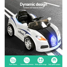Load image into Gallery viewer, Rigo Kids Ride On Car - Black &amp; White
