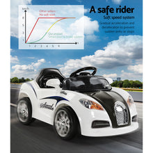 Load image into Gallery viewer, Rigo Kids Ride On Car - Black &amp; White
