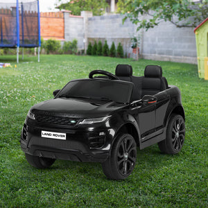 Kids Ride On Car Licensed Land Rover 12V Electric Car Toys Battery Remote Black