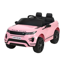 Load image into Gallery viewer, Kids Ride On Car Licensed Land Rover 12V Electric Car Toys Battery Remote Pink
