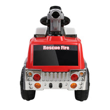 Load image into Gallery viewer, Kids Ride On Fire Truck Car Red Grey-Anti-slip and wide seat
