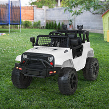 Load image into Gallery viewer, Rigo Kids Ride On Car Electric 12V Car Toys Jeep Battery Remote Control White

