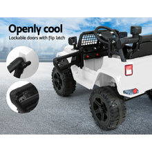 Load image into Gallery viewer, Rigo Kids Ride On Car Electric 12V Car Toys Jeep Battery Remote Control White
