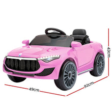 Load image into Gallery viewer, Rigo Kids Ride On Car Battery Electric Toy Remote Control Pink Cars Dual Motor
