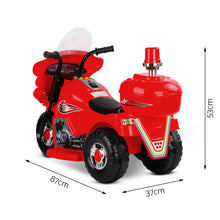Load image into Gallery viewer, Rigo Kids Ride On Motorbike Motorcycle Car Red
