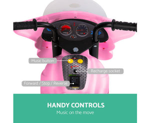 Ride on motorbike-Pink children's Kids Ride On battery powered ultimate toy