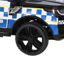 Load image into Gallery viewer, Rigo Kids Ride On Car Inspired Patrol Police Electric Powered Toy Cars Black
