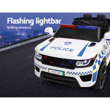 Load image into Gallery viewer, Rigo Kids Ride On Car Inspired Patrol Police Electric Powered Toy Cars White

