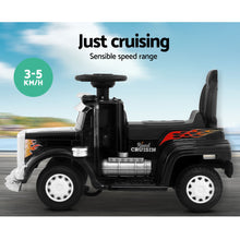 Load image into Gallery viewer, Ride On Cars Kids Electric Toys Car Battery Truck Childrens Motorbike Toy Rigo Black

