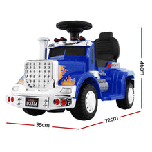 Load image into Gallery viewer, Ride On Cars Kids Electric Toys Car Battery Truck Childrens Motorbike Toy Rigo Blue
