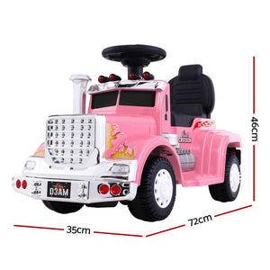 Ride On Cars Kids Electric Toys Car Battery Truck Childrens Motorbike Toy Rigo Pink