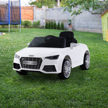 Load image into Gallery viewer, Audi Licensed Kids Ride On Cars Electric Car Children Toy Cars Battery White
