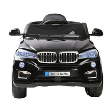 Load image into Gallery viewer, Kids Ride On Car BMW X5 Inspired Electric 12V Black
