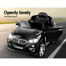 Load image into Gallery viewer, Kids Ride On Car BMW X5 Inspired Electric 12V Black
