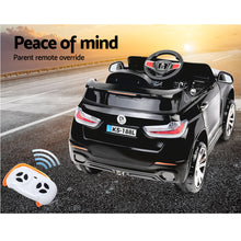 Load image into Gallery viewer, Kids Ride On Car BMW X5 Inspired Electric 12V Black
