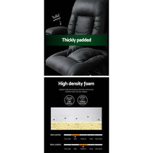 Load image into Gallery viewer, Artiss Electric Massage Chair Recliner Luxury Lounge Sofa Armchair Heat Leather
