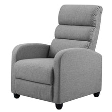 Load image into Gallery viewer, Artiss Luxury Recliner Chair Chairs Lounge Armchair Sofa Fabric Cover Grey
