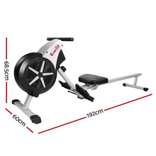 Load image into Gallery viewer, Everfit 8 Level Rowing Exercise Machine
