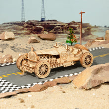 Load image into Gallery viewer, Model 3D Wooden Racing Car Scale: 1:16.Puzzle Assembly Model Building Kits for Children, Adults from 8 to 99 years
